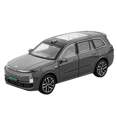 新能源仿真汽车模型理想L9合金玩具车男孩金属越野车收藏摆件礼物