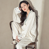 月子服纯棉秋冬产后哺乳r喂奶家居服孕妇睡衣女春秋季 产妇套 薄款