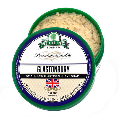 帝诗剃须皂GLASTONBURY 斯特林剃须皂SPA澡堂味剃须皂