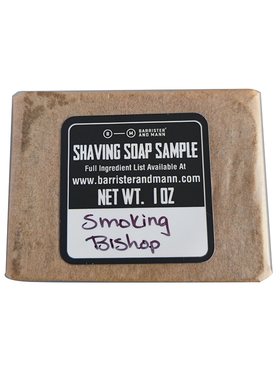 帝诗剃须皂BM SMOKING BISHOP 烟熏主教剃须皂小样男士刮胡泡沫皂