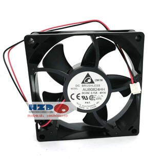 AUB0824HH全新原装Delta/台达8025 24V 0.15A散热风扇82CM 2线