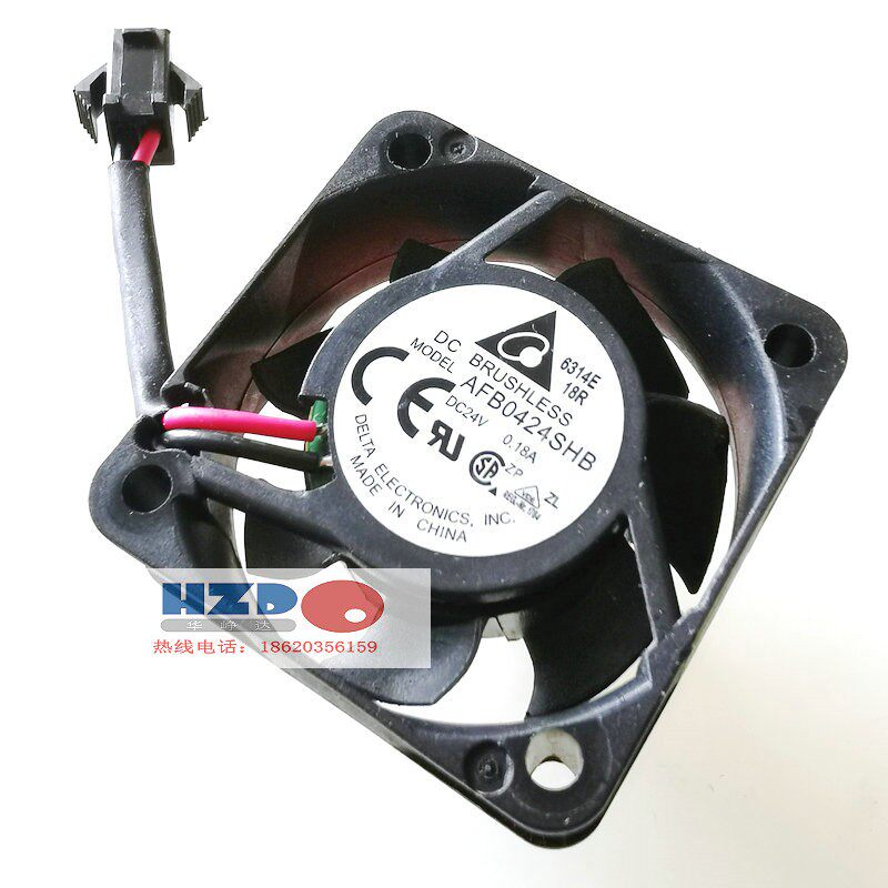 AFB0424SHB原装Delta台达4015 24V 0.18A 4厘米散热风2线