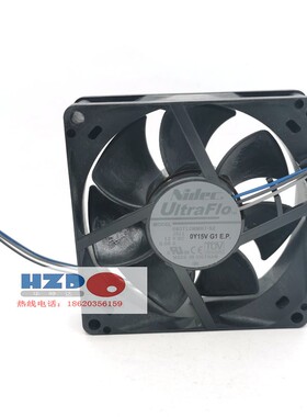 U80T12MMB7-52原装 NIDEC 8025 12V 0.08A 8CM散热风扇8厘米3线