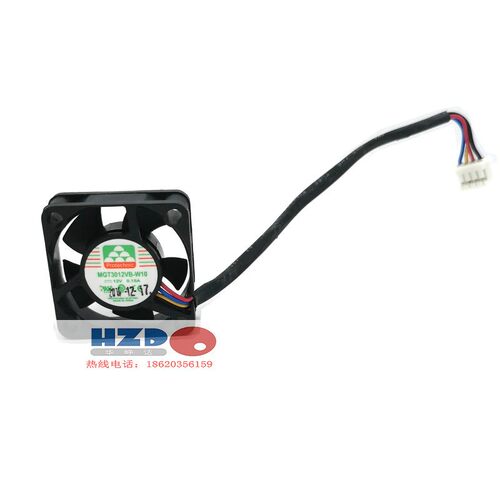 MGT3012VB-W10全新原装3010 12V RS3010B12VH-FPA散热风扇4线HZDO
