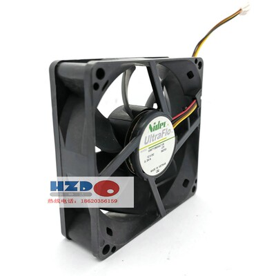 T80T12MS6A7-57原装NIDEC 8025 12V 0.24A投影机仪散热风扇8CM4线