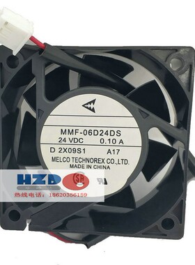 全新原装MMF-06D24DS-A17 6025 24V 0.09A变频器散热风扇HZDO