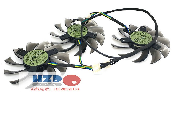 全新原装技嘉GTX460 470 570 670 HD5870显卡风扇T128010SU SM SH