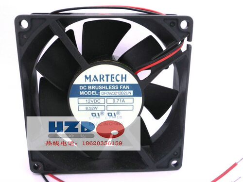 全新MARTECH 9CM 9232 12V 0.71A DF0923212B2UN散热风扇HZDO