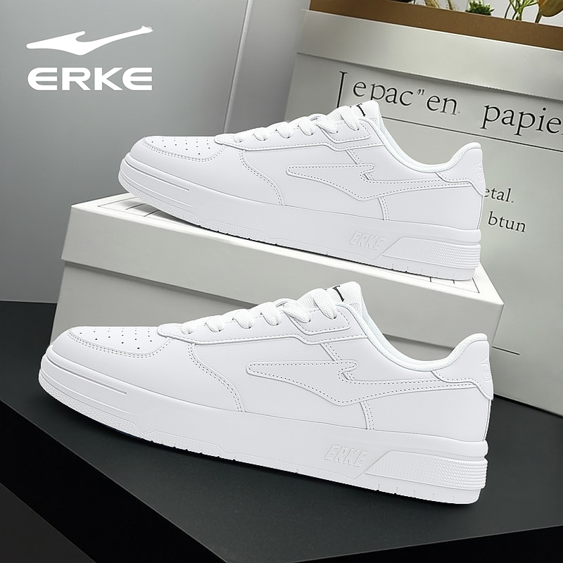 鸿星尔克男鞋低帮板鞋春季新款