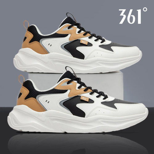 361男士减震皮面运动鞋