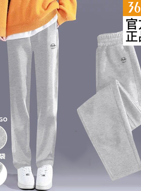 361灰色运动鞋女2026夏季新款显瘦跑步健身直筒卫裤针织女款裤子