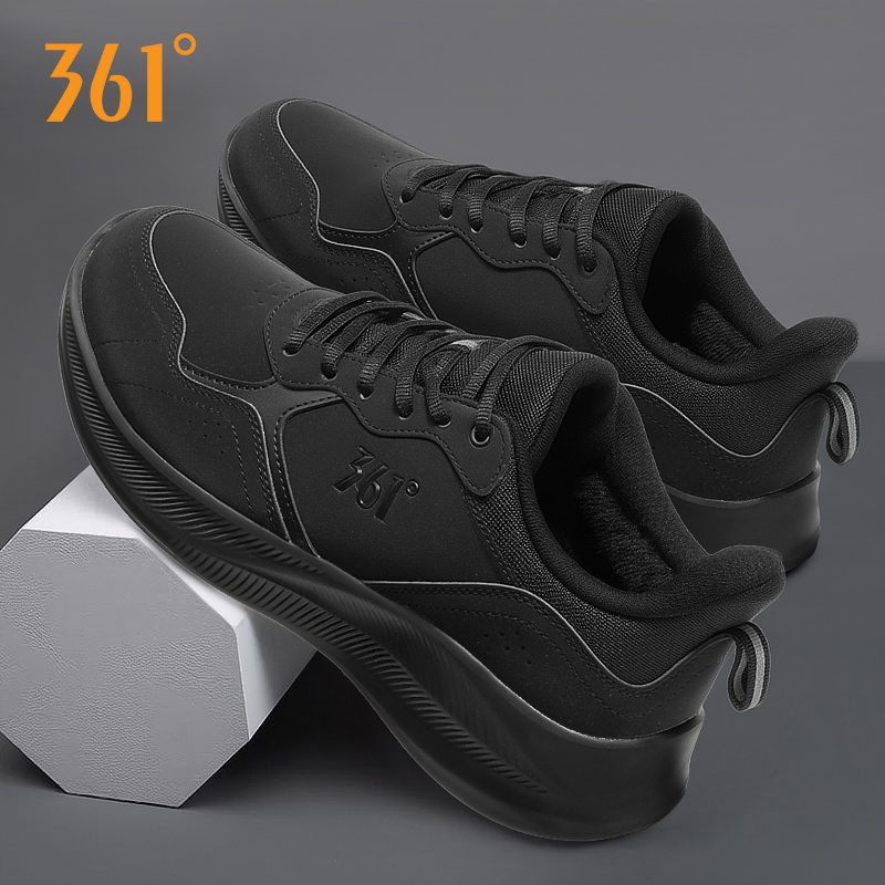 361黑色舒适耐磨通勤运动鞋