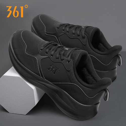 361黑色舒适耐磨通勤运动鞋