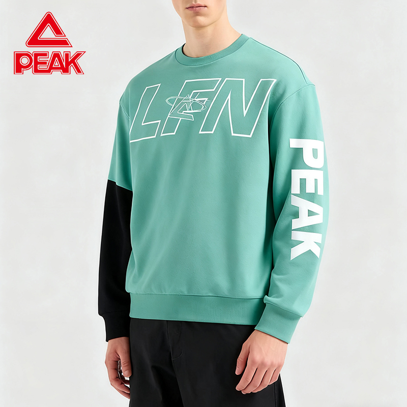 匹克卫衣男士2025春季新款圆领