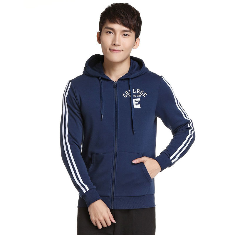 Fault code Clearance Erke men's wear Hooded Cardigan Sweater Autumn and winter New products Sports jacket cotton material comfortable fashionin the Sportswear/Casual Clothing , Sports Sweater/Pullover  category - from Buy2taobao.com to provide professional Taobao agent buy service
