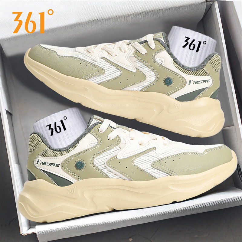 361休闲鞋男鞋2026春季新款网面学生轻便户外软底舒适复古老爹鞋