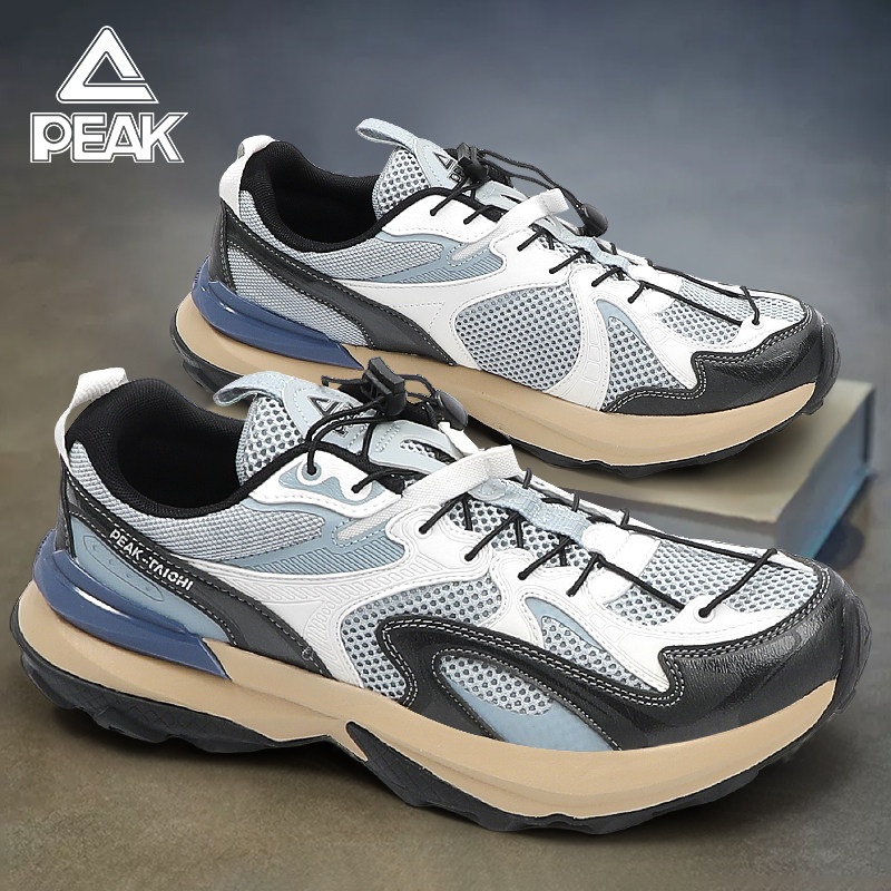 匹克态极男鞋2026夏季新款潮流百搭网面缓震复古男士舒适运动鞋子