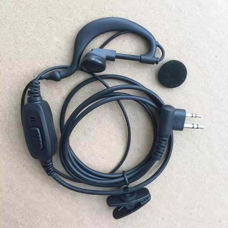 北峰620/390/996/318/630/3111/370对讲机耳机麦m头双孔窄口专用