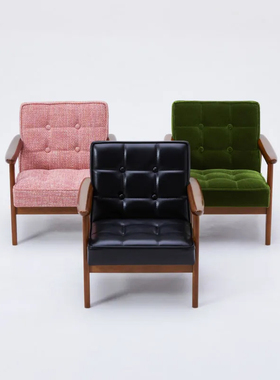 凡德罗全球购正品|日本Karimoku K Chair mini儿童椅 经典软包