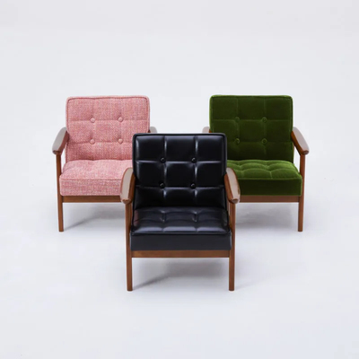 日本进口绒布简约儿童椅