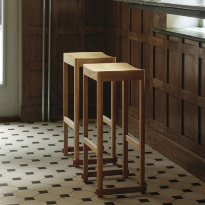 Artek Atelier Bar stool芬兰设计吧台椅可推入岛台实木高脚凳