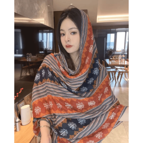 民族风围巾女夏防晒披肩