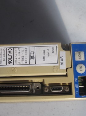 拆机件 松下伺服驱动器 MSDZ013A1A