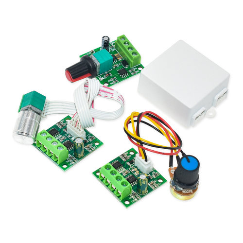 PWM直流电机调速器1.8V 3V 5V 6V 12V 2A调速 带断电开关1803BKW