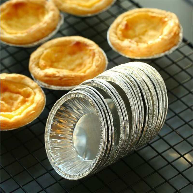 蛋挞皮钵仔糕模具托烘焙锡纸杯家用空气炸锅碗