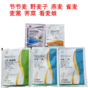 小麦除草剂双氟磺草胺氟唑磺隆节节麦野麦子燕麦雀麦麦篙荠菜