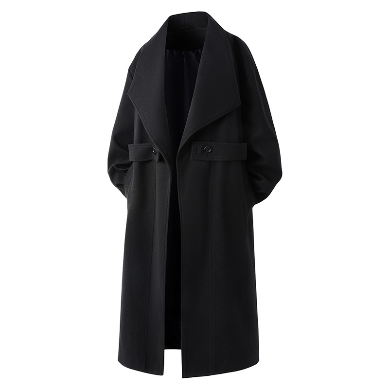 中长款毛呢大衣男潮流高档风衣男士休闲外衣秋冬季外套青年披风潮