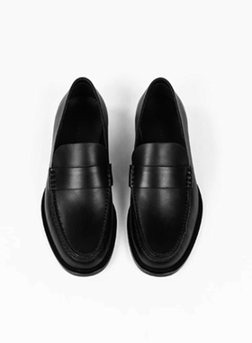 SELVMAKE ROW风意大利小牛皮哑光皮鞋老钱松弛LOAFER手工乐福鞋