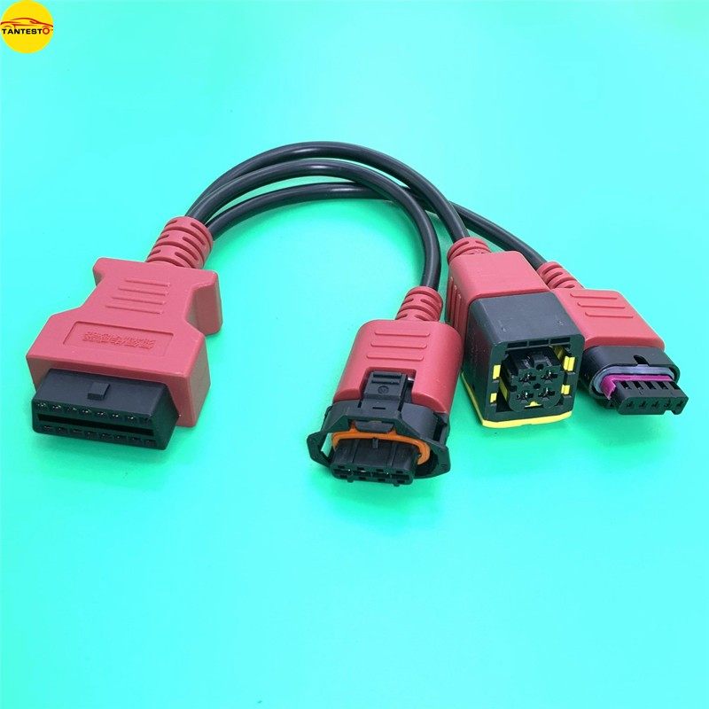 一拖三氮氧传感器插头适用博士潍柴康明斯