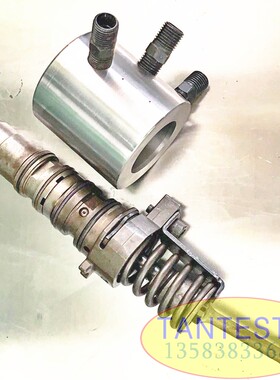 适用康明斯 X15 4088665喷油器密封测试卡具 X15密封测试适配器