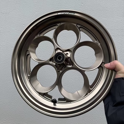 MFSS锻造轮毂12英寸VESPA专用前轮3.0后轮3.5完美规格极核AE7可用