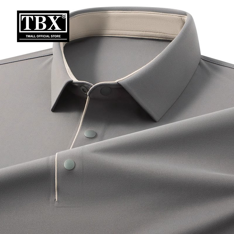 高端商务polo衫男士长袖t恤2025新款秋冬季加绒加厚保罗卫衣男款