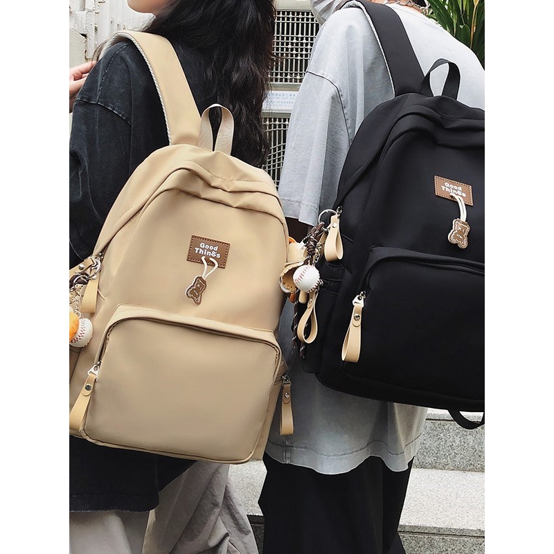 法国GBP 书包美式高街女高中生大容量男大学生潮酷16寸电脑双肩包