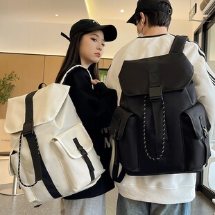 法国MK&ins休闲双肩包出行搭配旅行双肩包大容量时尚男女学生书包