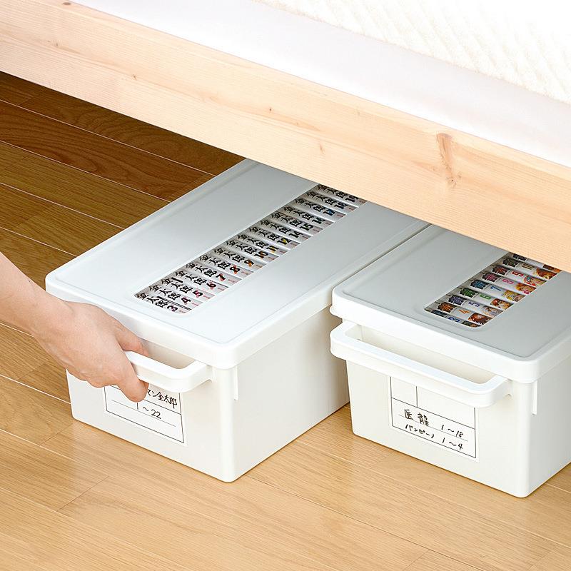 日本进口家用碟片盒子光盘收纳盒箱塑料专辑游戏碟储存盒架