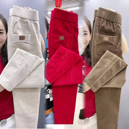 高腰95厘米常规灯芯绒春季质量好