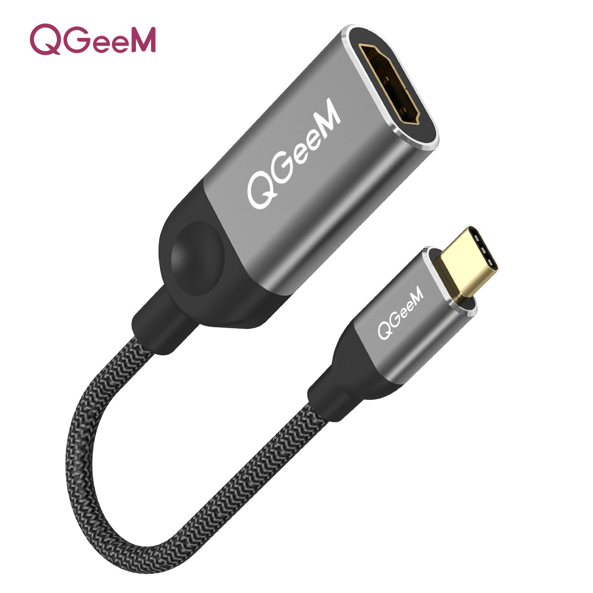 高清QGEEMTypec转HDMI母头转换器