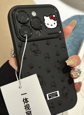 雪人凯蒂猫适用iPhone17苹果16PROMAX15手机壳iPhone14plus可爱13mini全包式12软11保护套7P/8P/XR/XSMAX