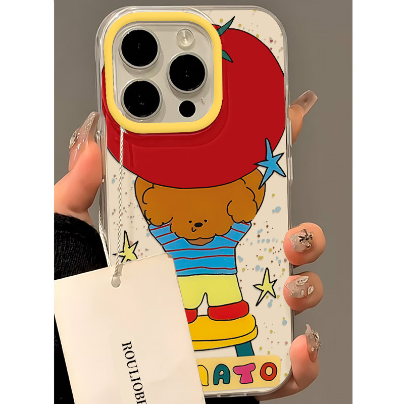 iPhone可爱卡通小熊手机壳