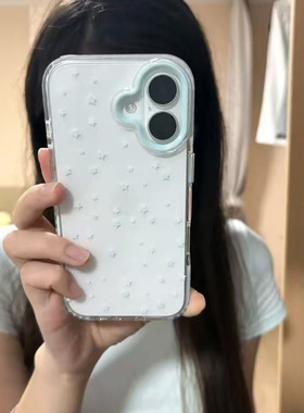 适用iPhone17日韩少女简约星星iphone16手机壳15保护套14全包13防摔新款超火不撞款max手机套个性
