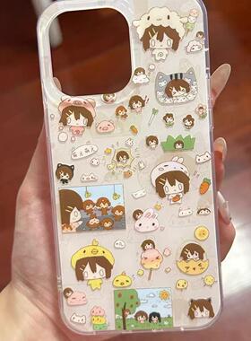 【加光油】imd轻音少女iPhone17promax适用于iPhone16/15/14pro手机壳防摔苹果XS大孔11pro保护套12/13