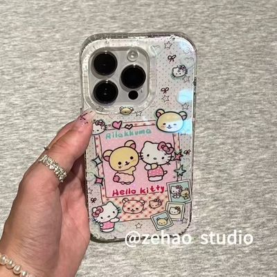 iPhone17轻松熊凯蒂猫手机壳