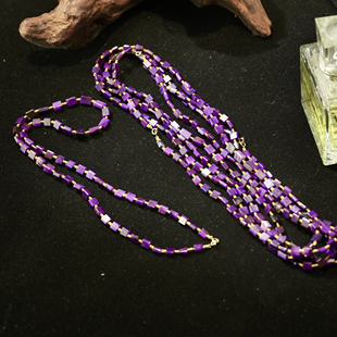 舒俱来R9281帝王紫项链 18k 多样性发货发其一