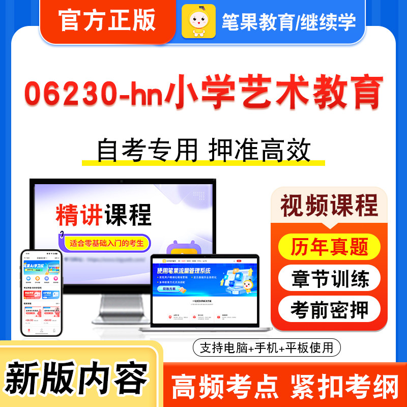 06230-hn小学艺术教育自考