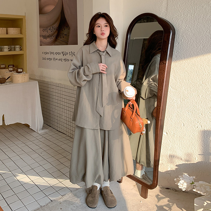26春休闲衬衫套装裙2C251-8836-P155-K218,女装套装/套裙,2C251