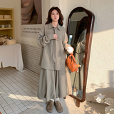 26春休闲衬衫套装裙2C251-8836-P155-K218，女装套装/套裙，2C251